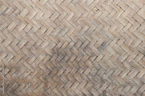 weave bamboo background for entering text
