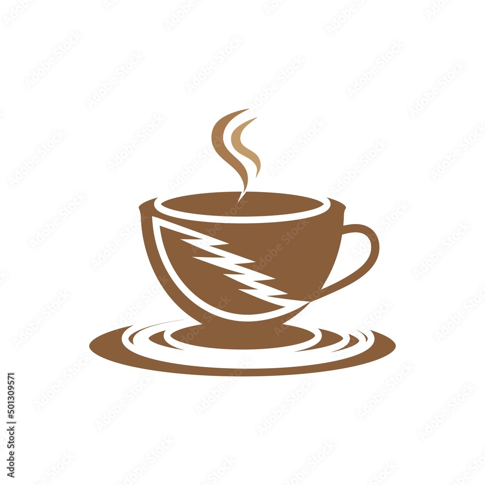 Fototapeta premium Coffee cup Logo Template