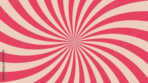 Rays background in a seamless loop