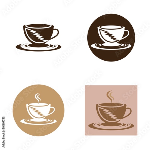 Coffee cup Logo Template