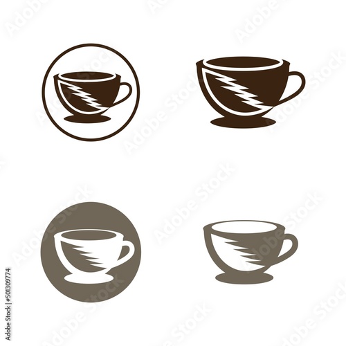 Coffee cup Logo Template