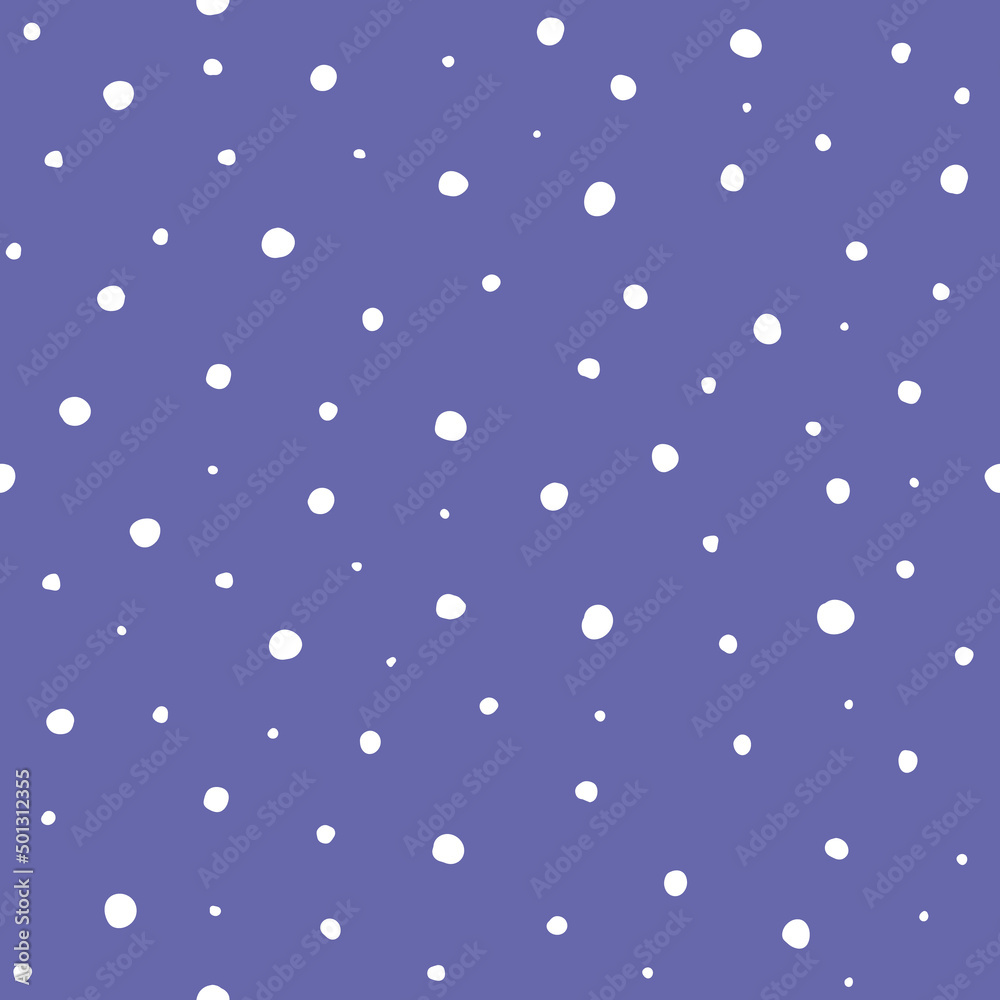 Colorful dotted seamless pattern on white background. Summer vector seamless pattern Colorful dotted seamless pattern on white background. Summer vector seamless pattern