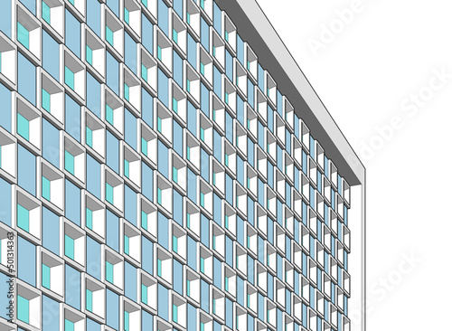 modern office building