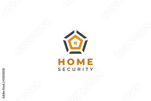 Home security property protection logo photo