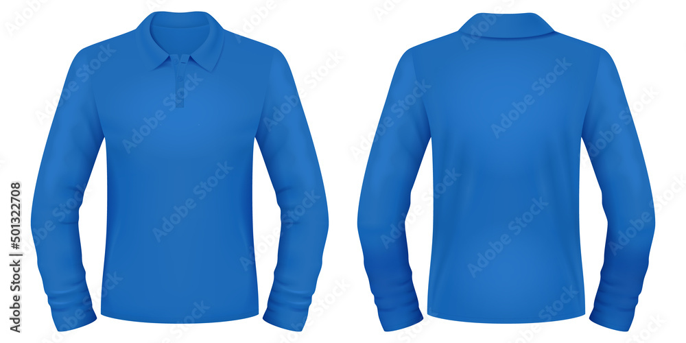 Long sleeve polo template hotsell