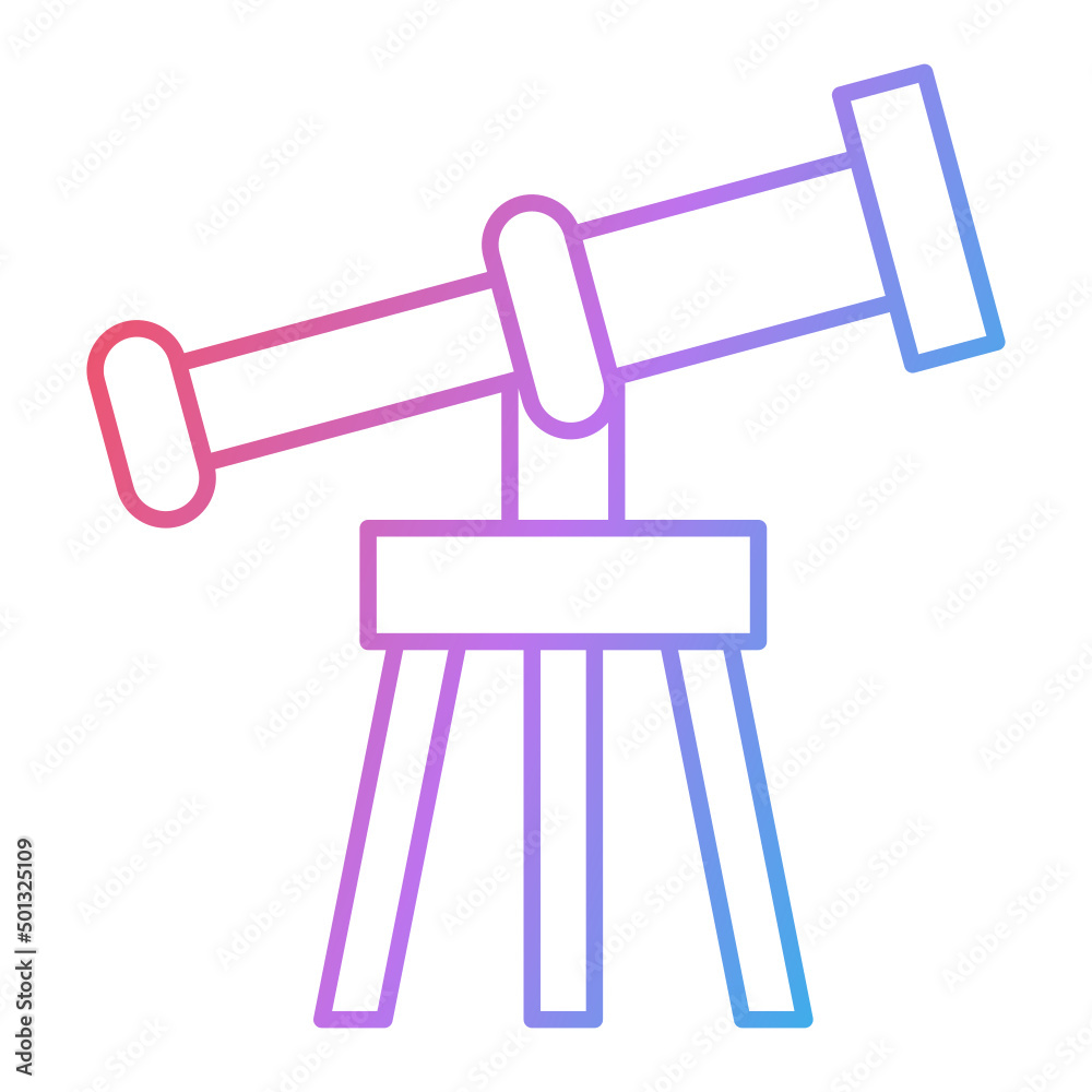 Telescope Icon Design Telescope Icon Design