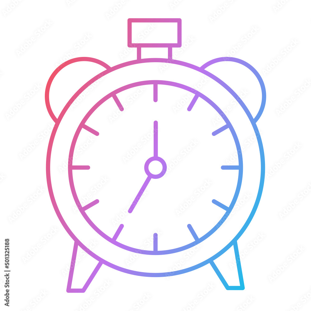 Table Clock Icon Design Table Clock Icon Design