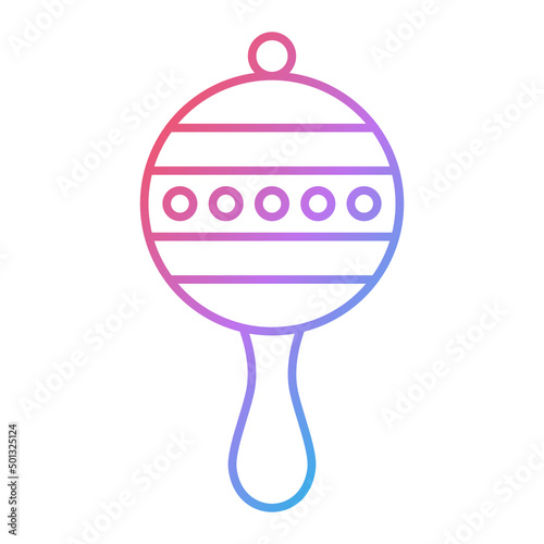 Rattle Icon Design