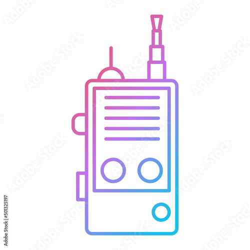 Walkie Talkie Icon Design