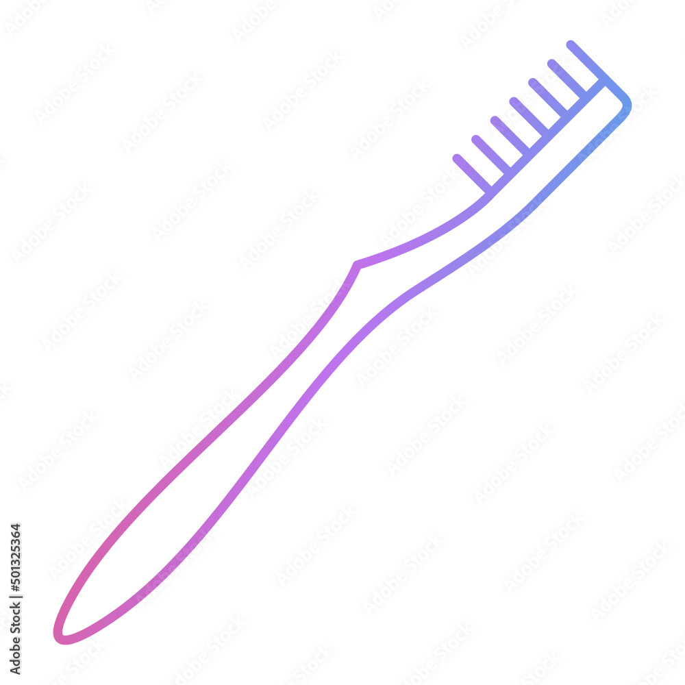 Tooth Brush Icon Design