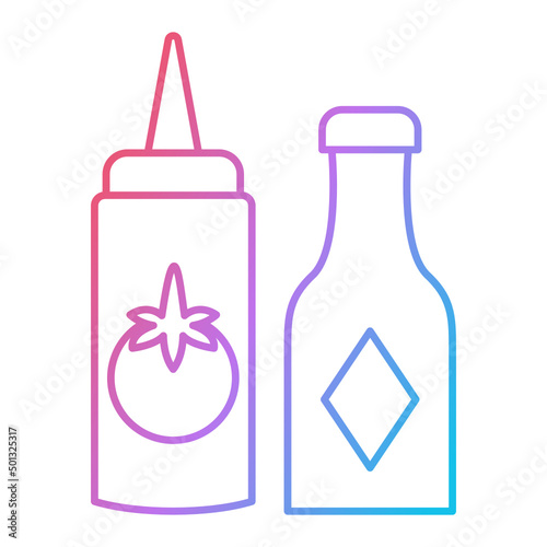 Condiments Icon Design
