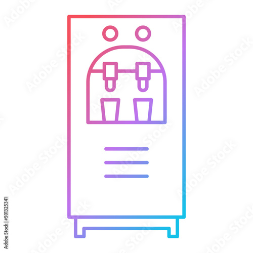 Water Dispenser Icon Design