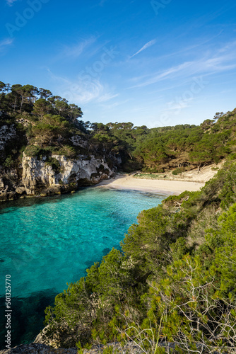 Cala Macarelleta beach, Menorca, Spain

