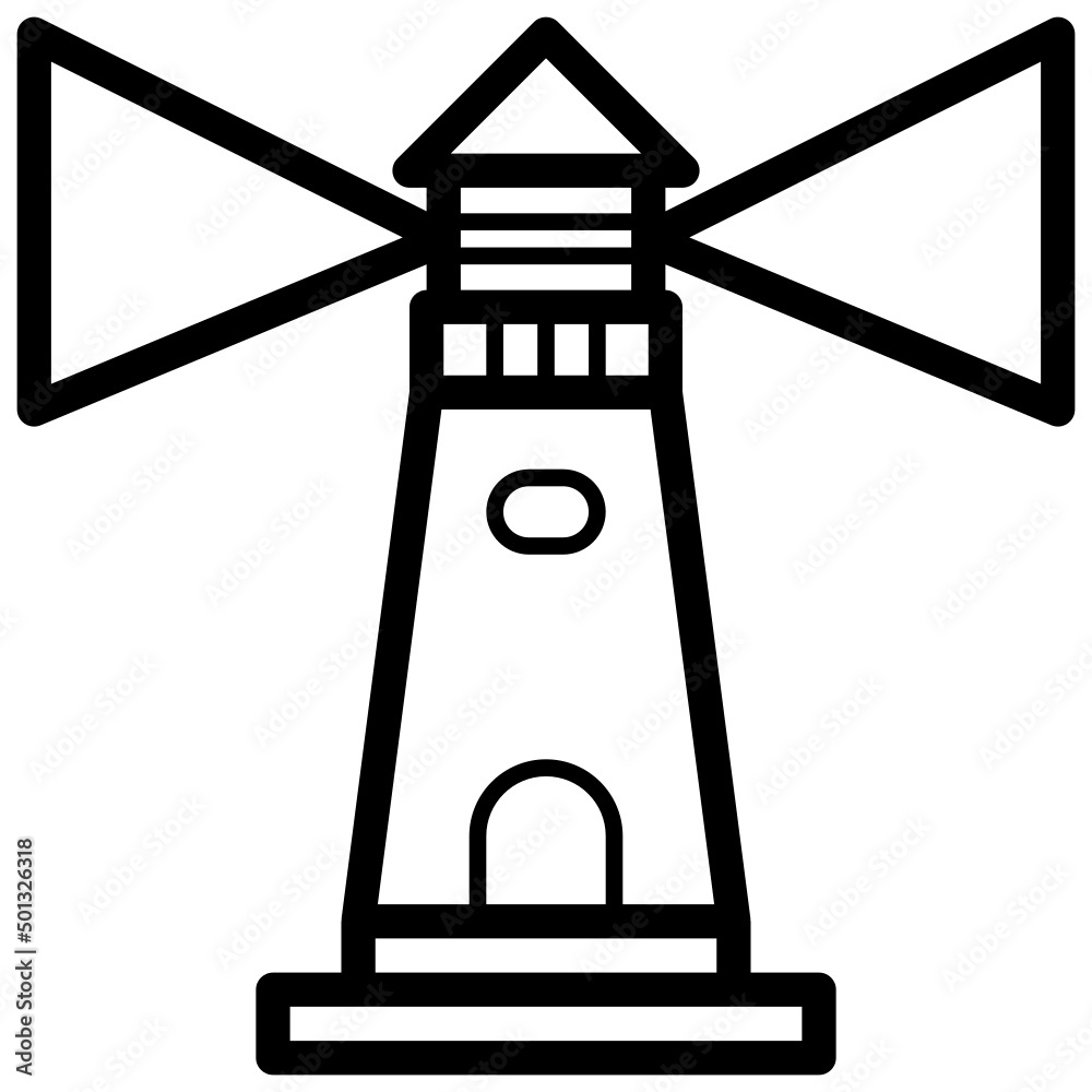 Lighthouse line icon,linear,outline,graphic,illustration Lighthouse line icon,linear,outline,graphic,illustration