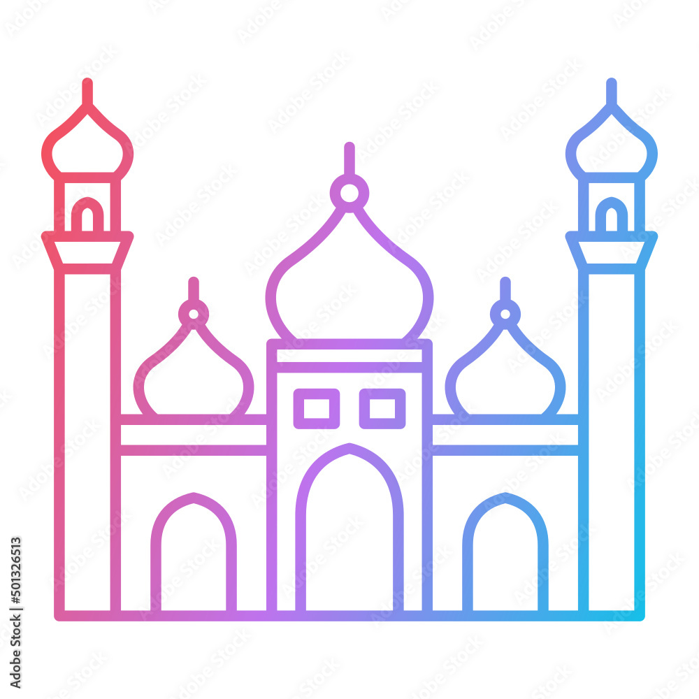 Badshahi Mosque Icon Design