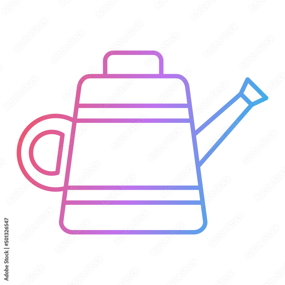Watering Can Icon Design