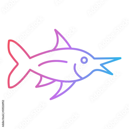 Swordfish Icon Design