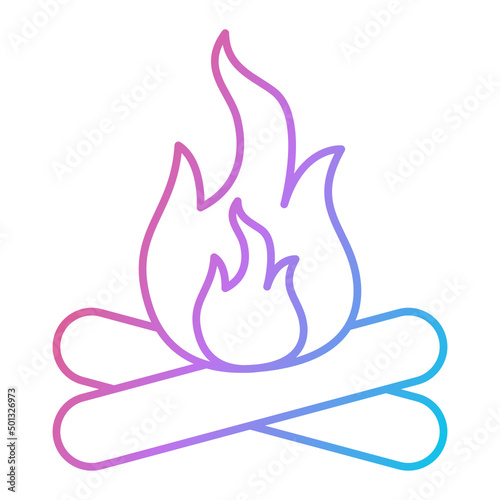 Bonfire Icon Design