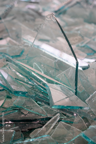 Cristal glass roto broken