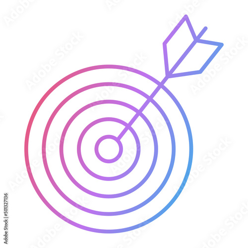 Goal Target Icon Design