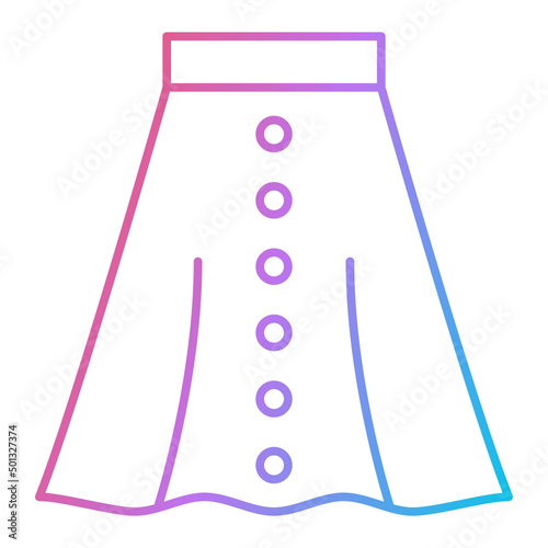 Skirt Icon Design