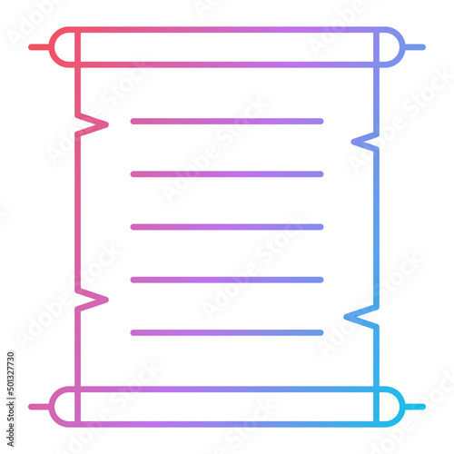 Scroll Icon Design