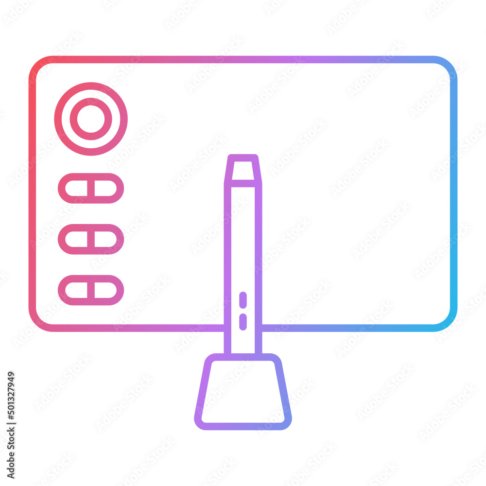 Drawing Tablet Icon Design Drawing Tablet Icon Design