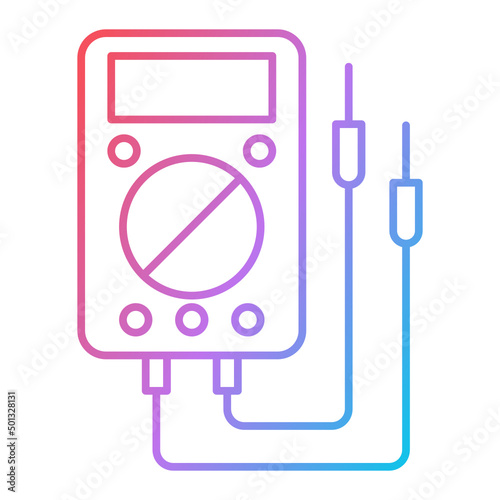 Voltmeter Icon Design