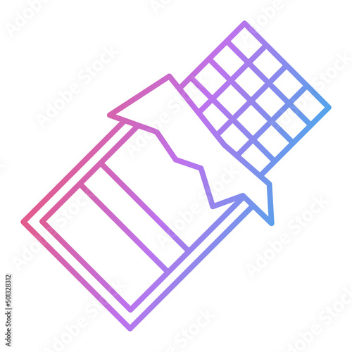 Choclate Bar Icon Design