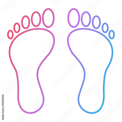 Footprint Icon Design