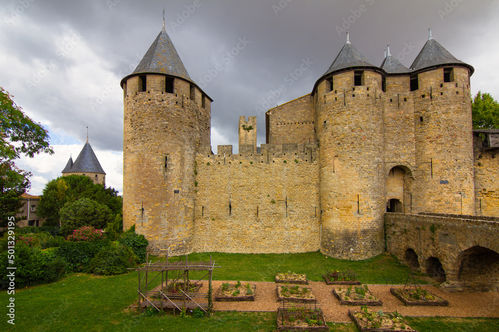 Medieval castle of Carcassonne - Languedoc, Occitanie, France
