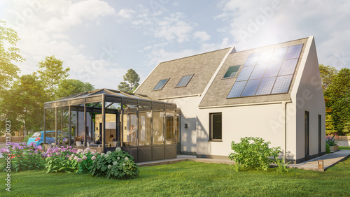Sustainable traditional house