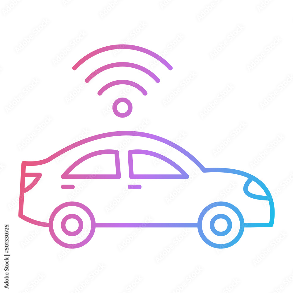 Smart Car Icon Design