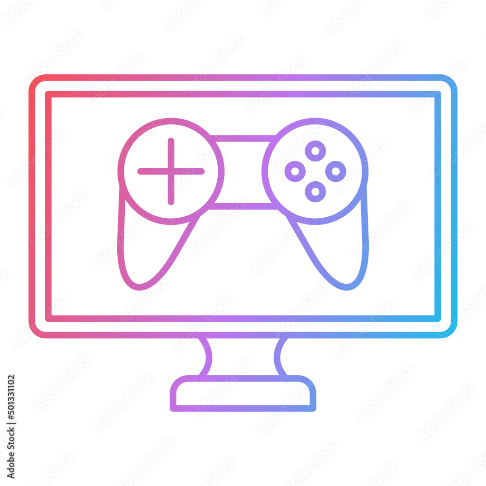 Online Gaming Icon Design