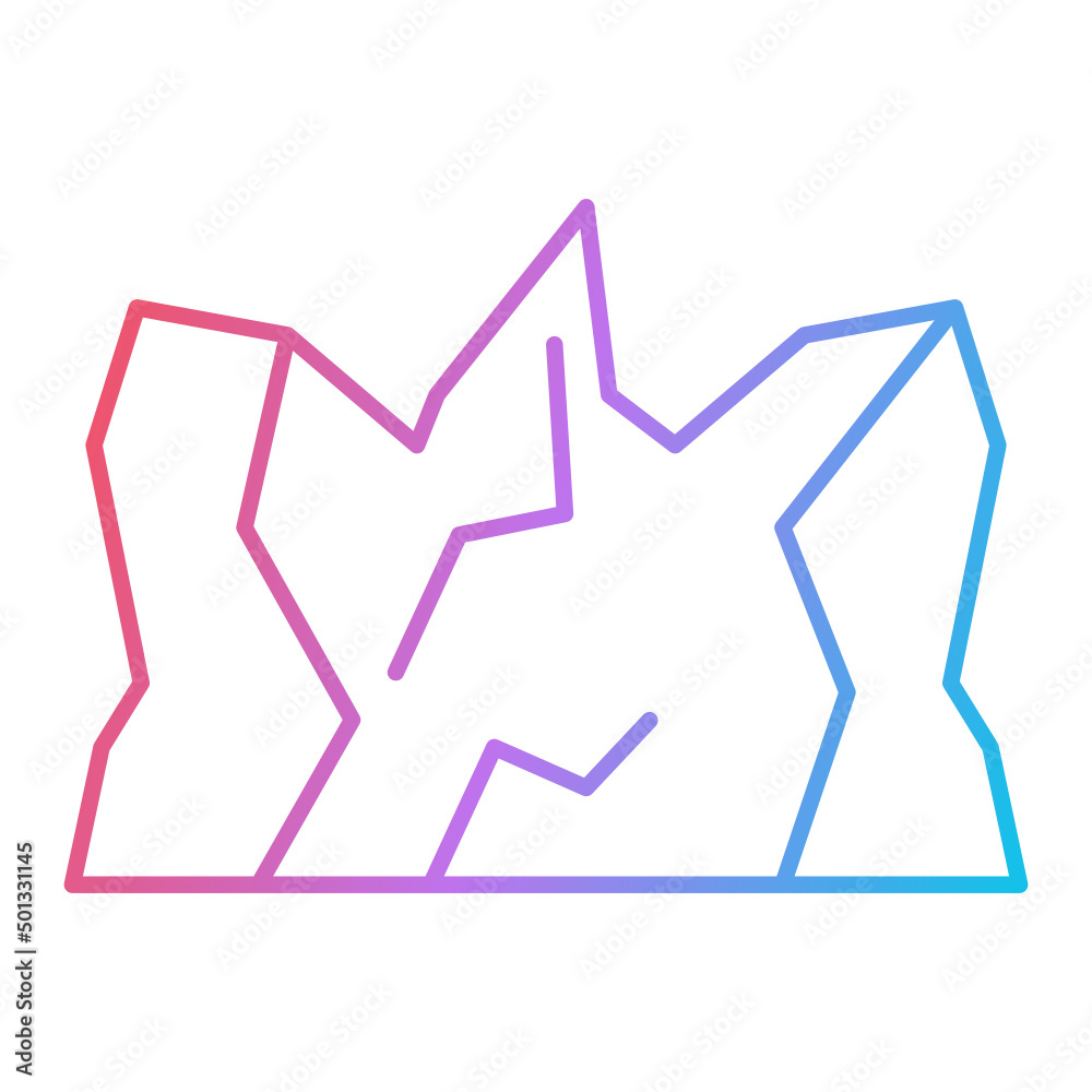 Glacier Icon Design Glacier Icon Design