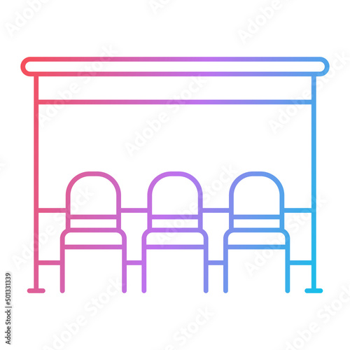Bus Stop Icon Design