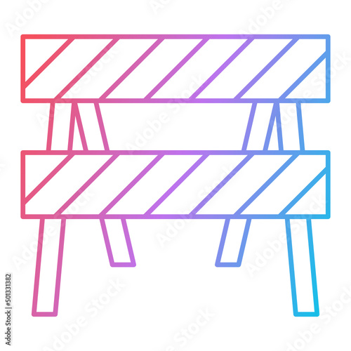 Barrier Icon Design