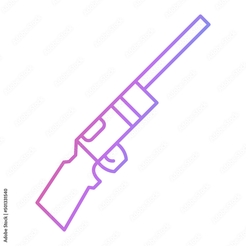 Rifle Icon Design Rifle Icon Design