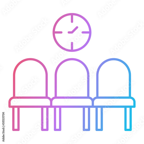 Waiting Room Icon Design