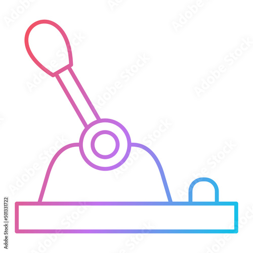 Control Lever Icon Design