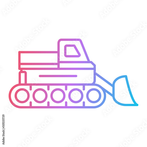 Snow Truck Icon Design