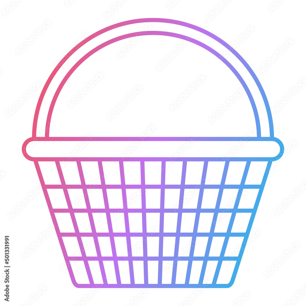 Picnic Basket Icon Design