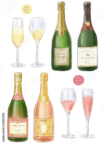 bottle and glass of wine