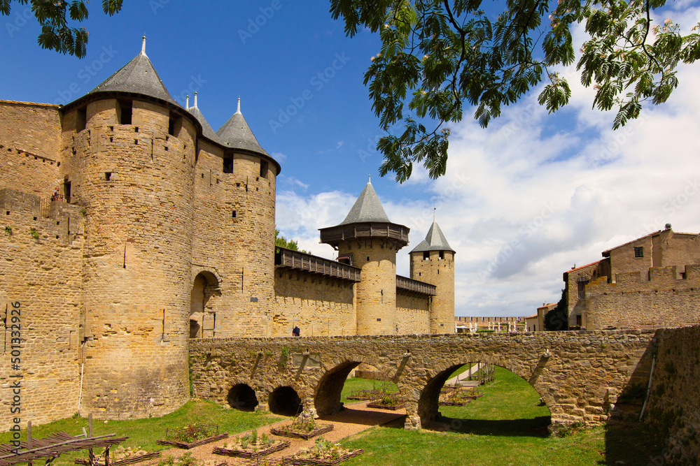 Medieval castle of Carcassonne - Languedoc, Occitanie, France