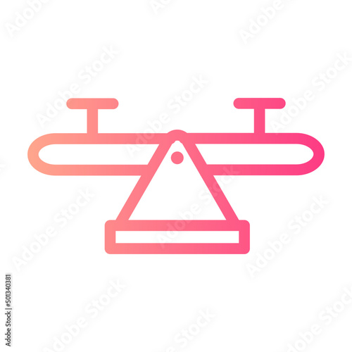 seesaw gradient icon