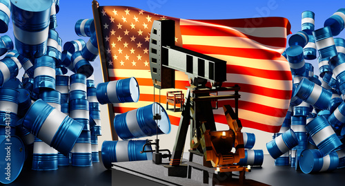 US oil industry. Hydrocarbo...