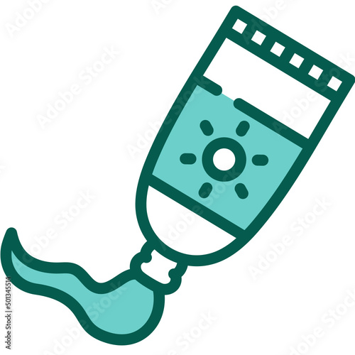 sunscreen one color icon