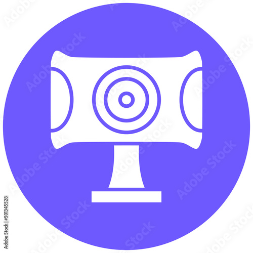 Vector Design Webcam Icon Style