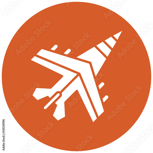 Vector Design Jet Icon Style