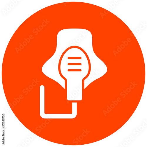 Vector Design Oxygen Mask Icon Style